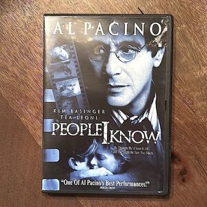 “People I Know” DVD starring Al Pacino, Kim Basinger and Tea Leoni!